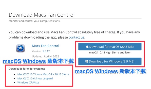 Macs Fan Control Download