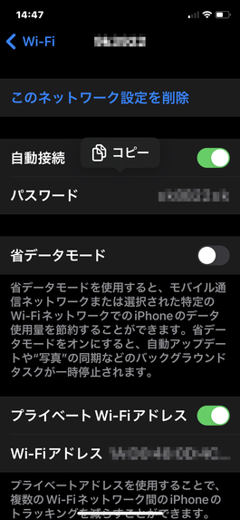 iOS 16 Wi-Fi Password