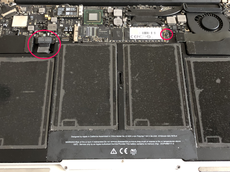 MacBook Air SSD replacing