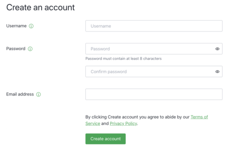 ProtonVPN Create an account