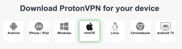 ProtonVPN Download macOS