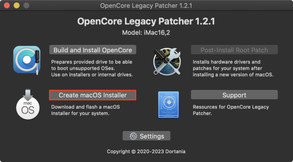 OpenCore Legacy Patcher